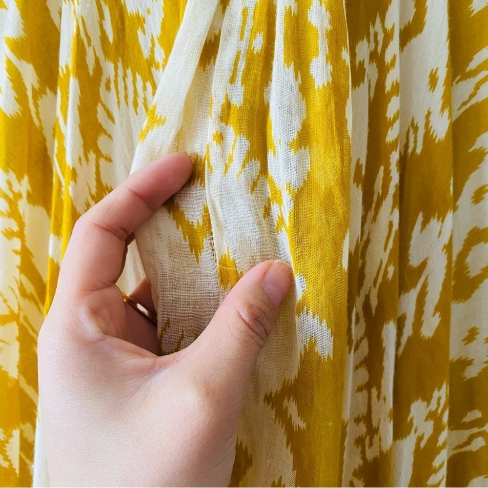 Mes Demoiselles Samarcande Ikat Print Cotton Dress Size 6​​​​ - Picture 7 of 12
